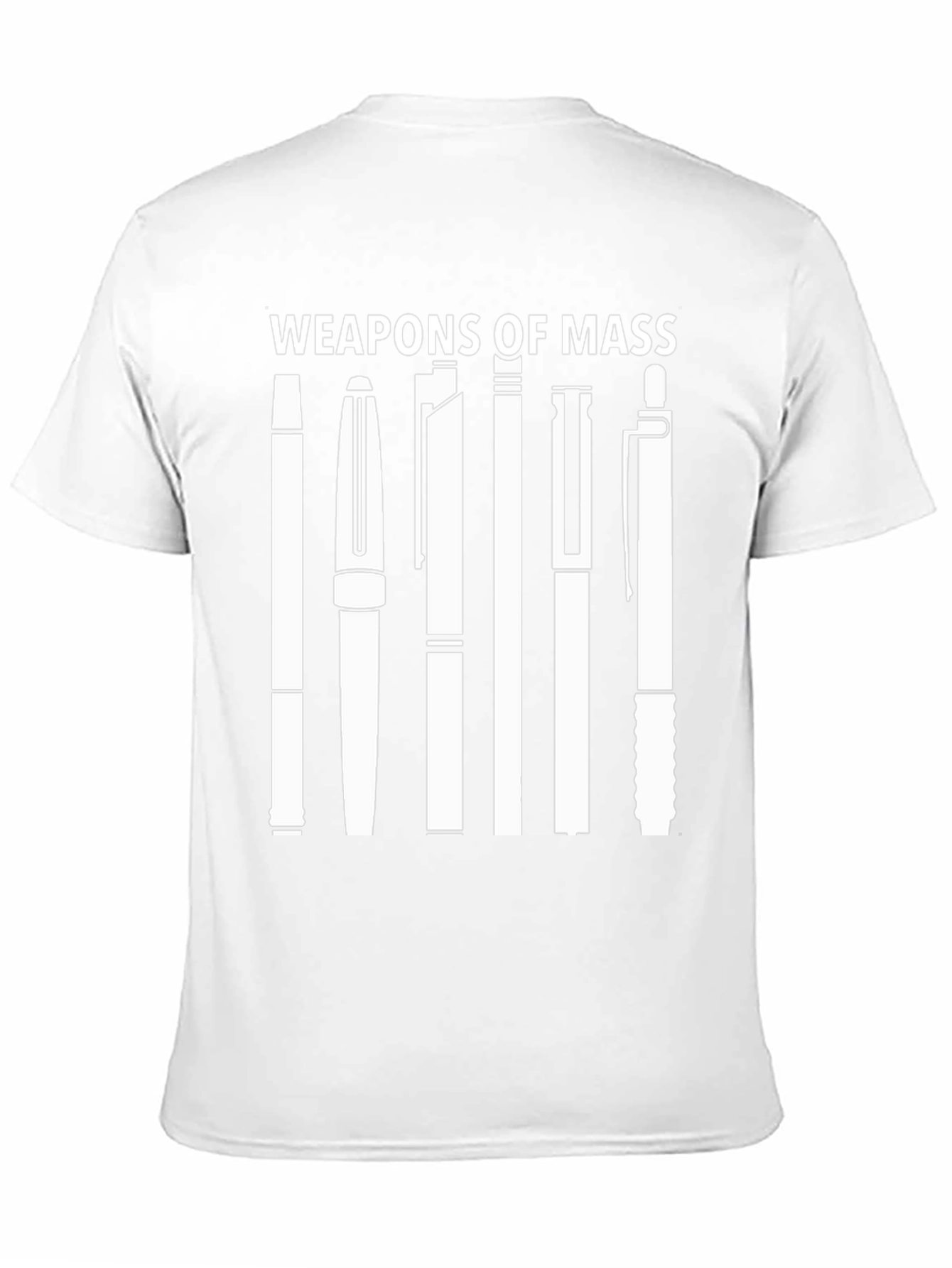 Weapons of Mass Pens Black T-Shirt