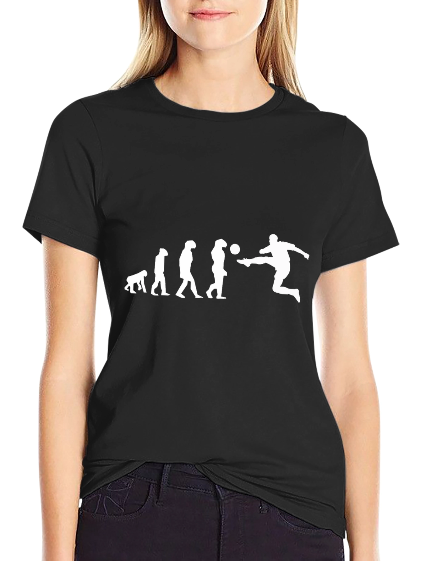 Evolution of Soccer T-Shirt