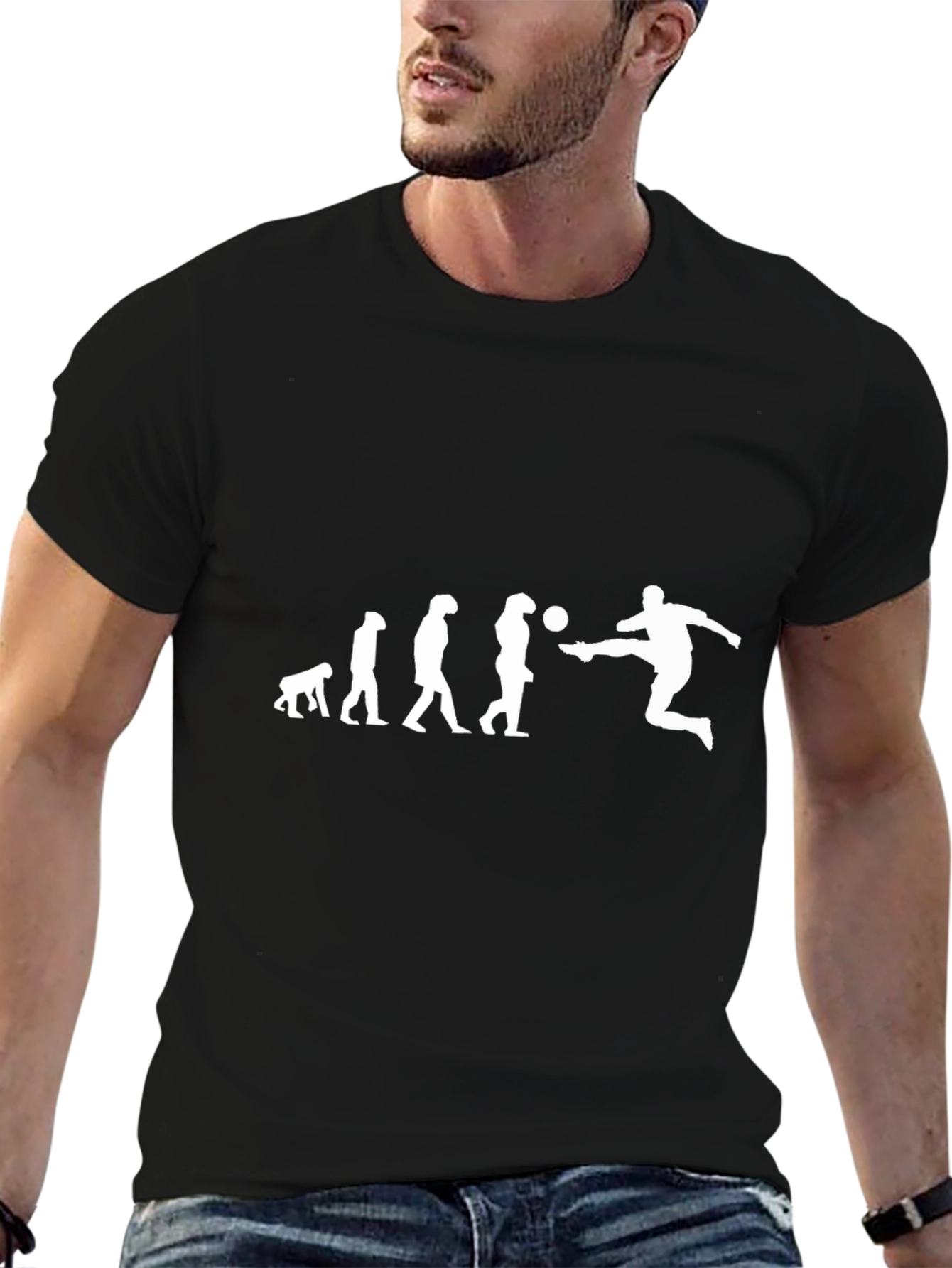 Evolution of Soccer T-Shirt