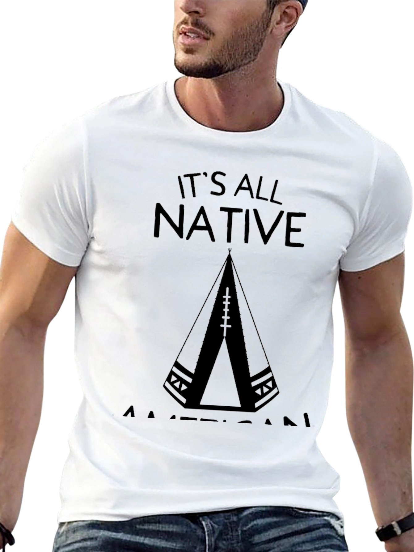 Its All Native American Tee
