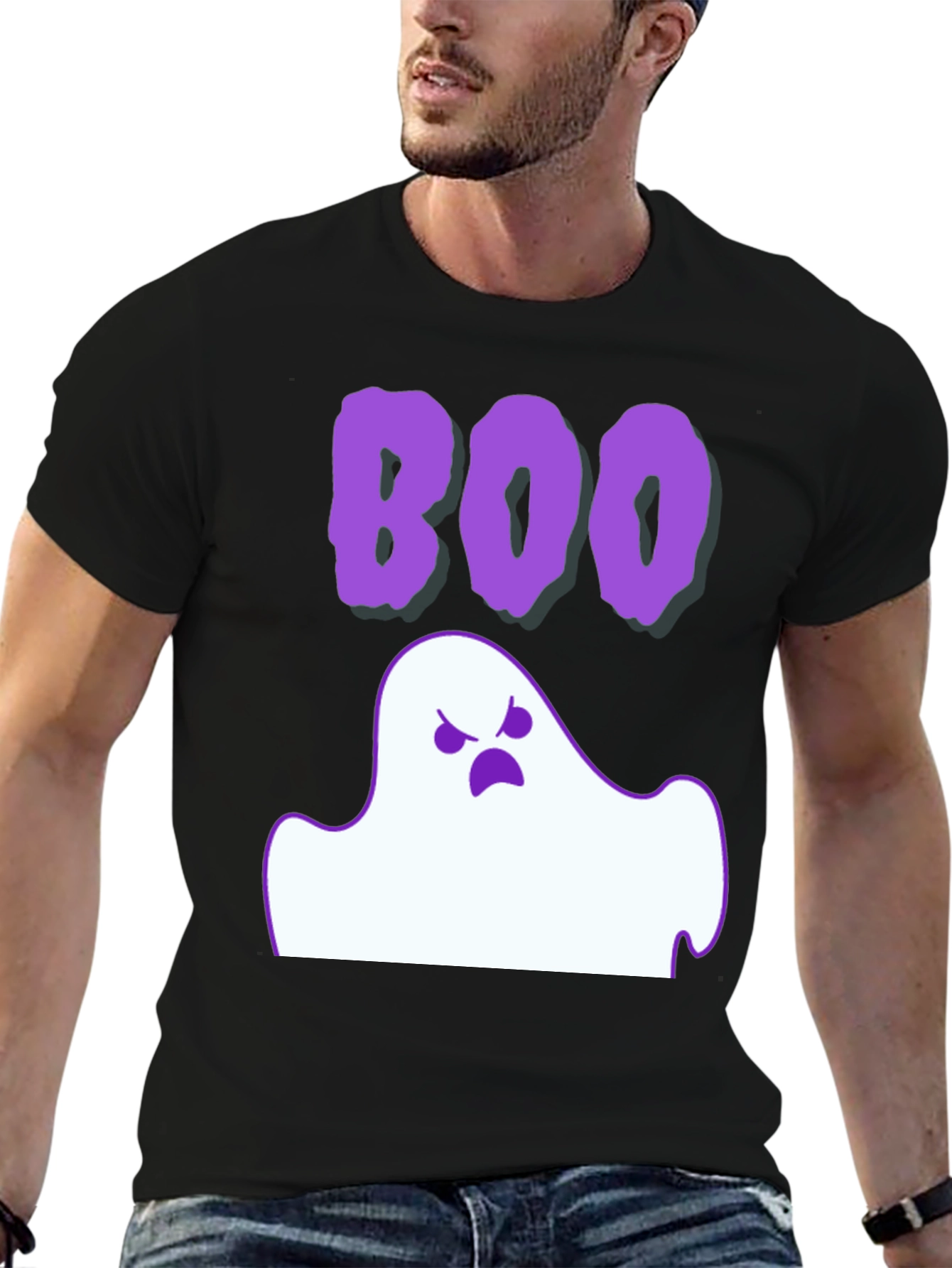 Boo Ghost Halloween T-Shirt
