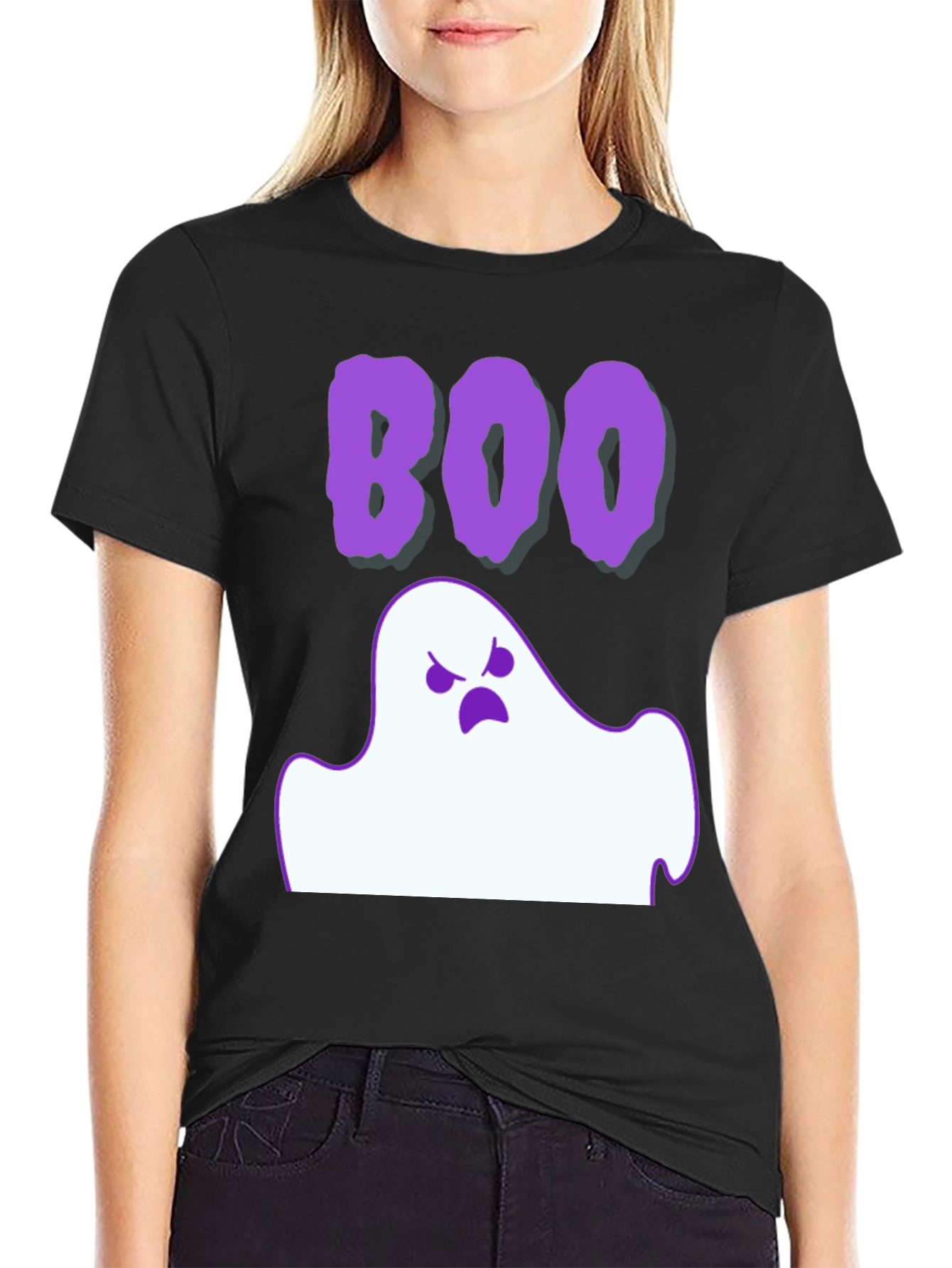 Boo Ghost Halloween T-Shirt