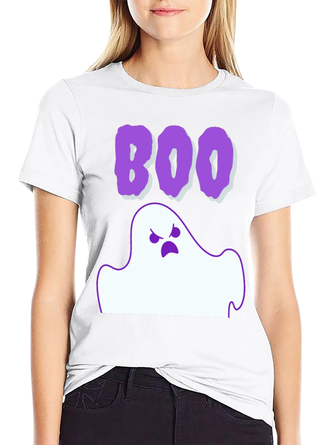 Boo Ghost Halloween T-Shirt