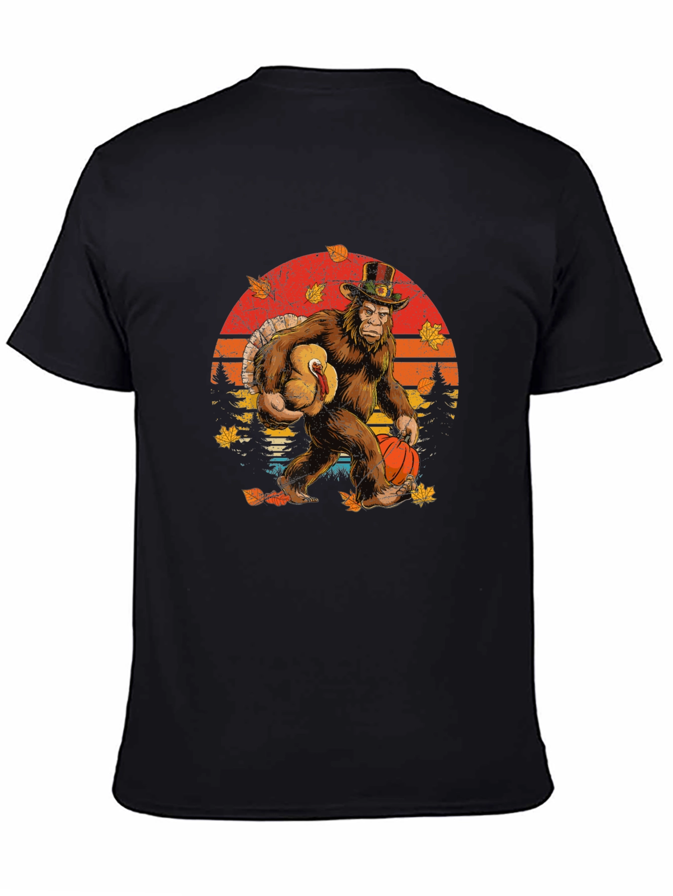 Thanksgiving Bigfoot T-Shirt