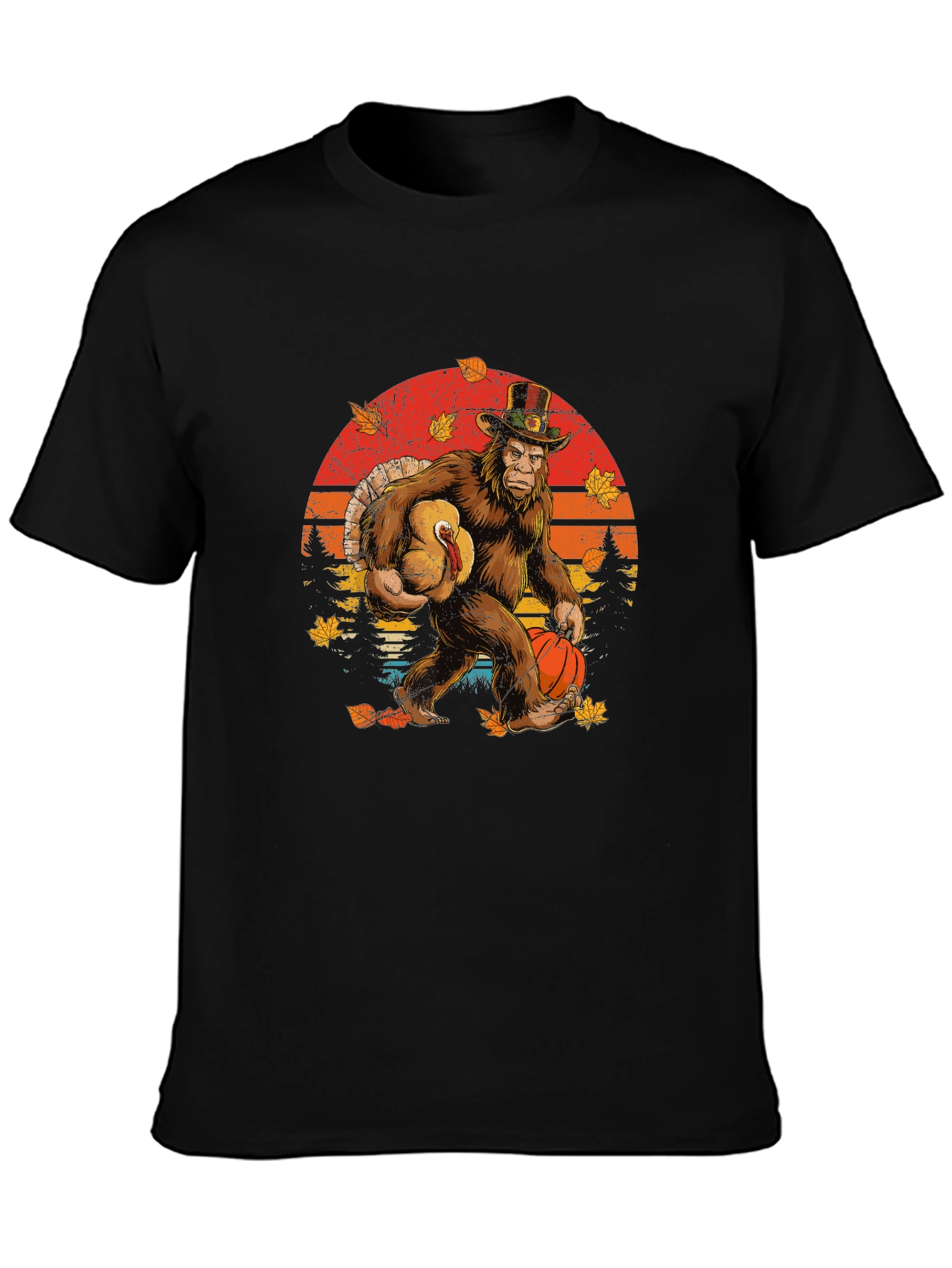 Thanksgiving Bigfoot T-Shirt