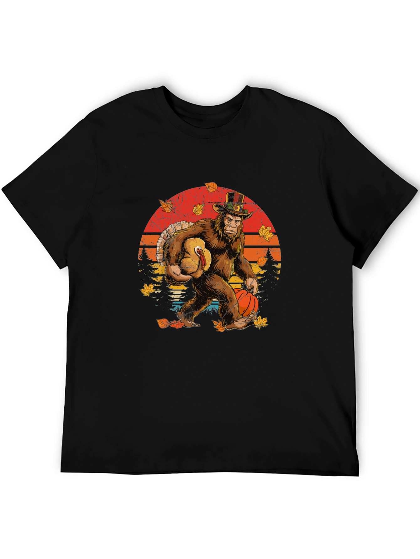 Thanksgiving Bigfoot T-Shirt