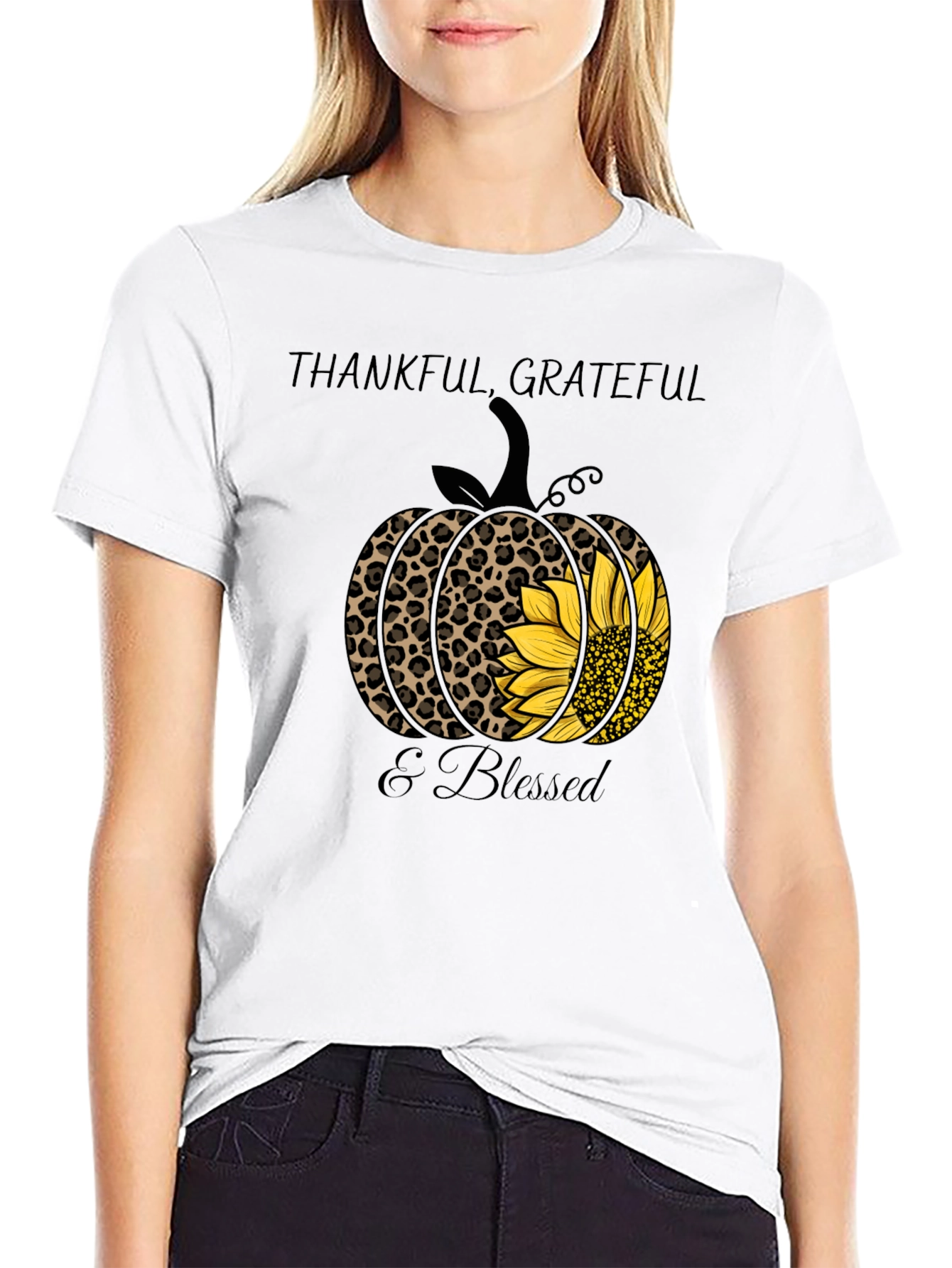 Thankful Pumpkin Graphic Tee
