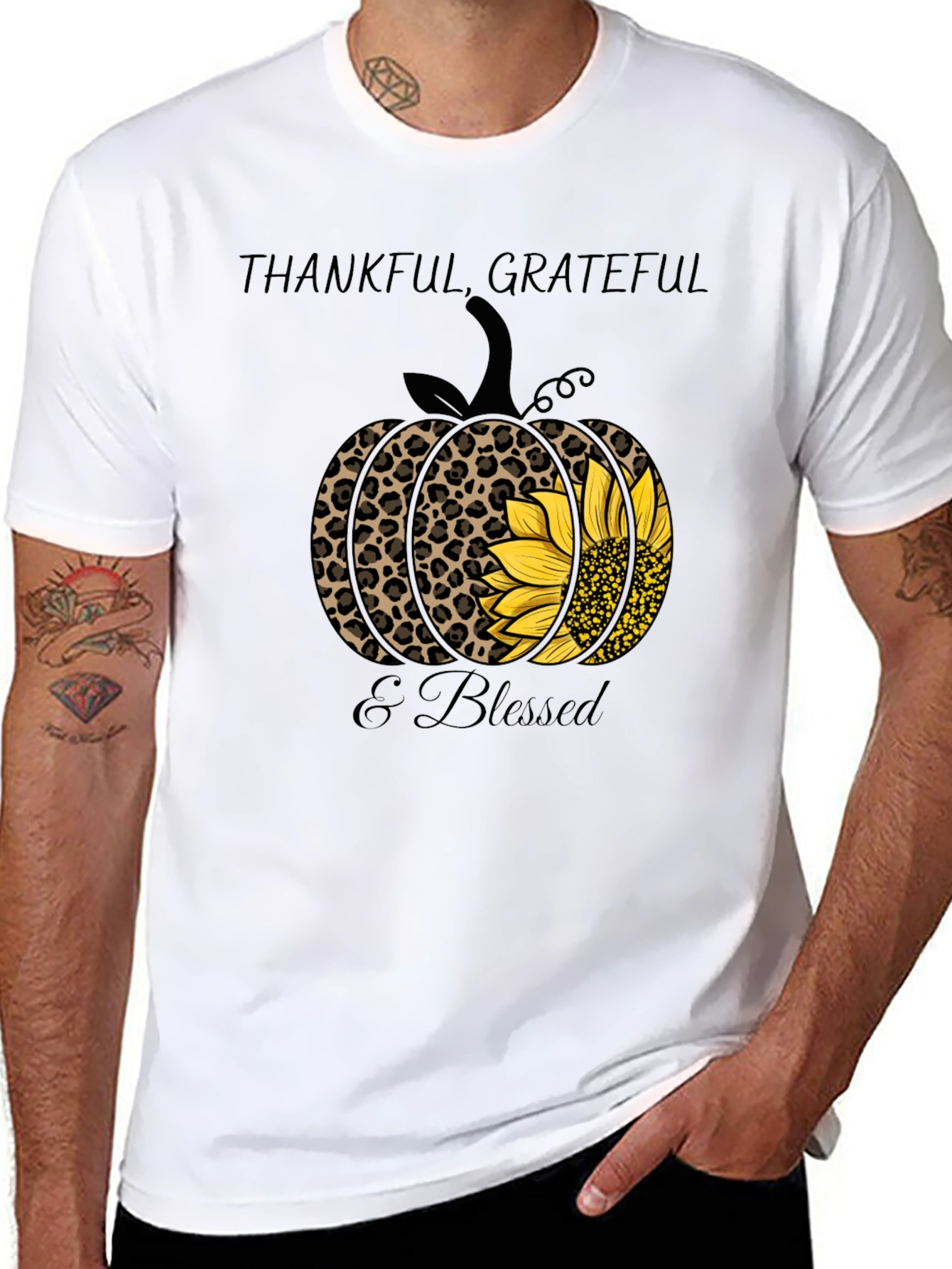 Thankful Pumpkin Graphic Tee