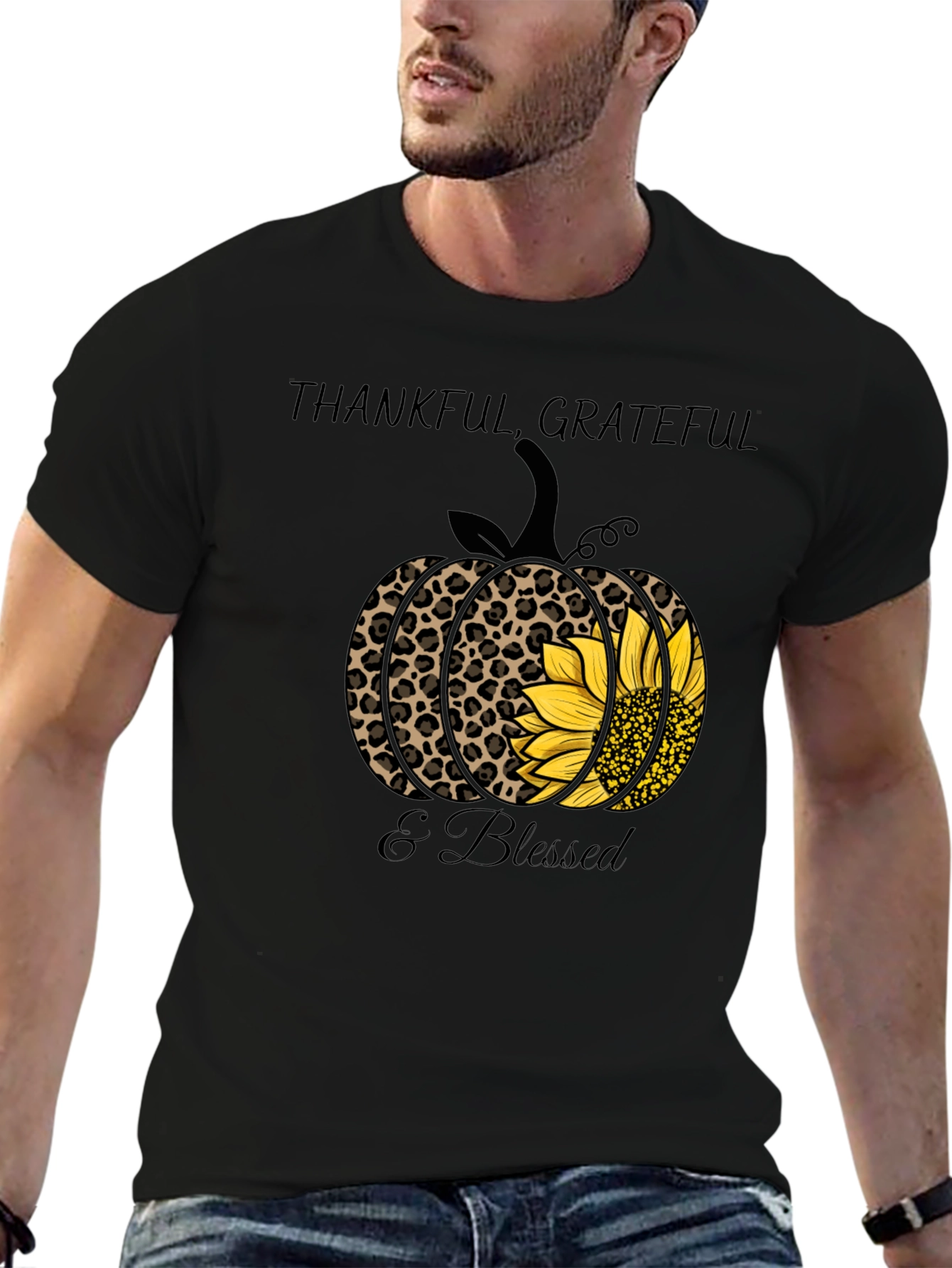 Thankful Pumpkin Graphic Tee