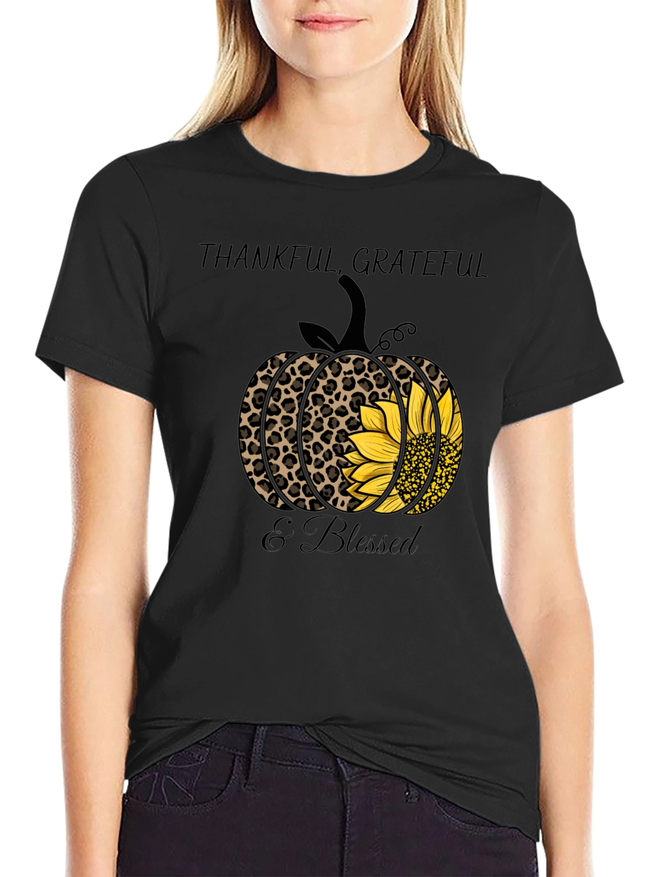 Thankful Pumpkin Graphic Tee
