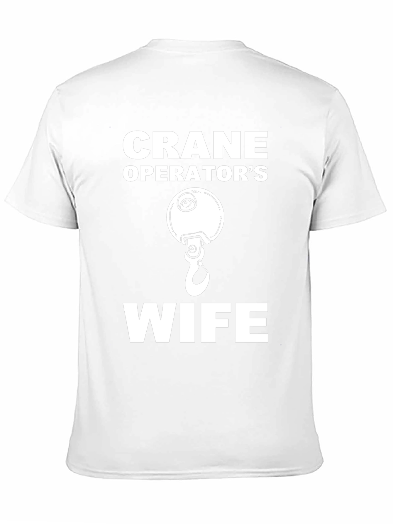 Crane Operators Wife Graphic Tee - Black