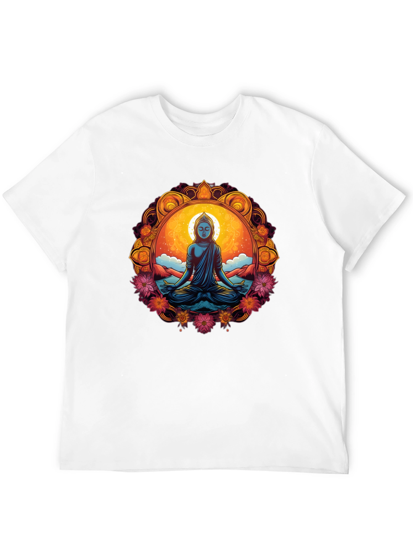 Meditative Buddha Graphic Tee