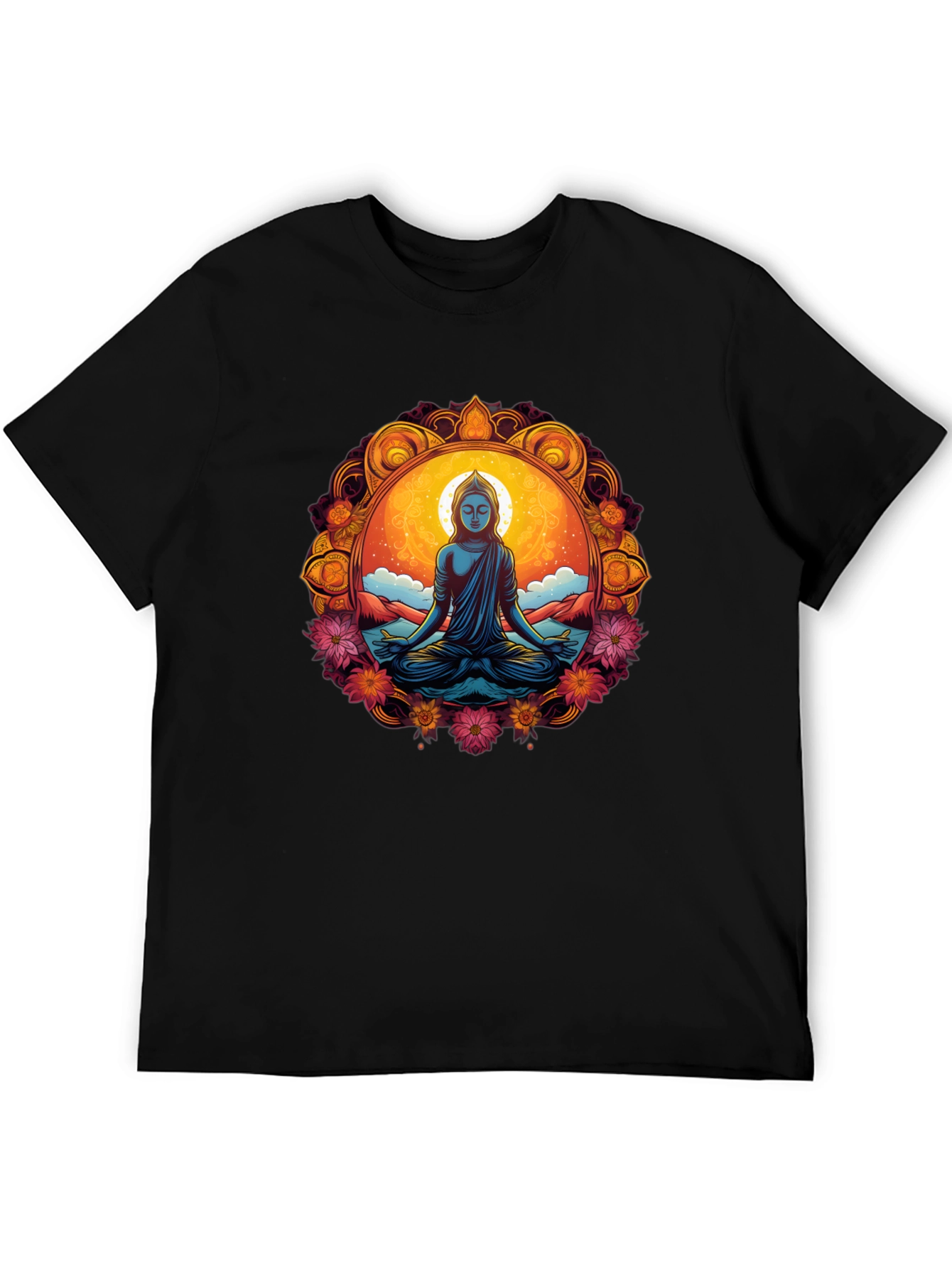 Meditative Buddha Graphic Tee