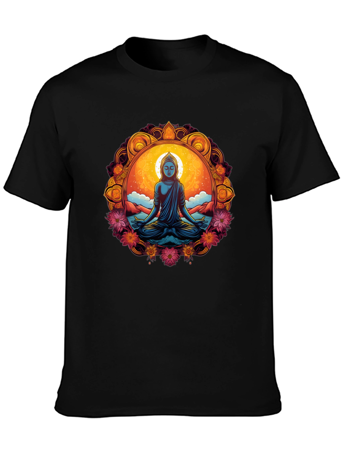 Meditative Buddha Graphic Tee