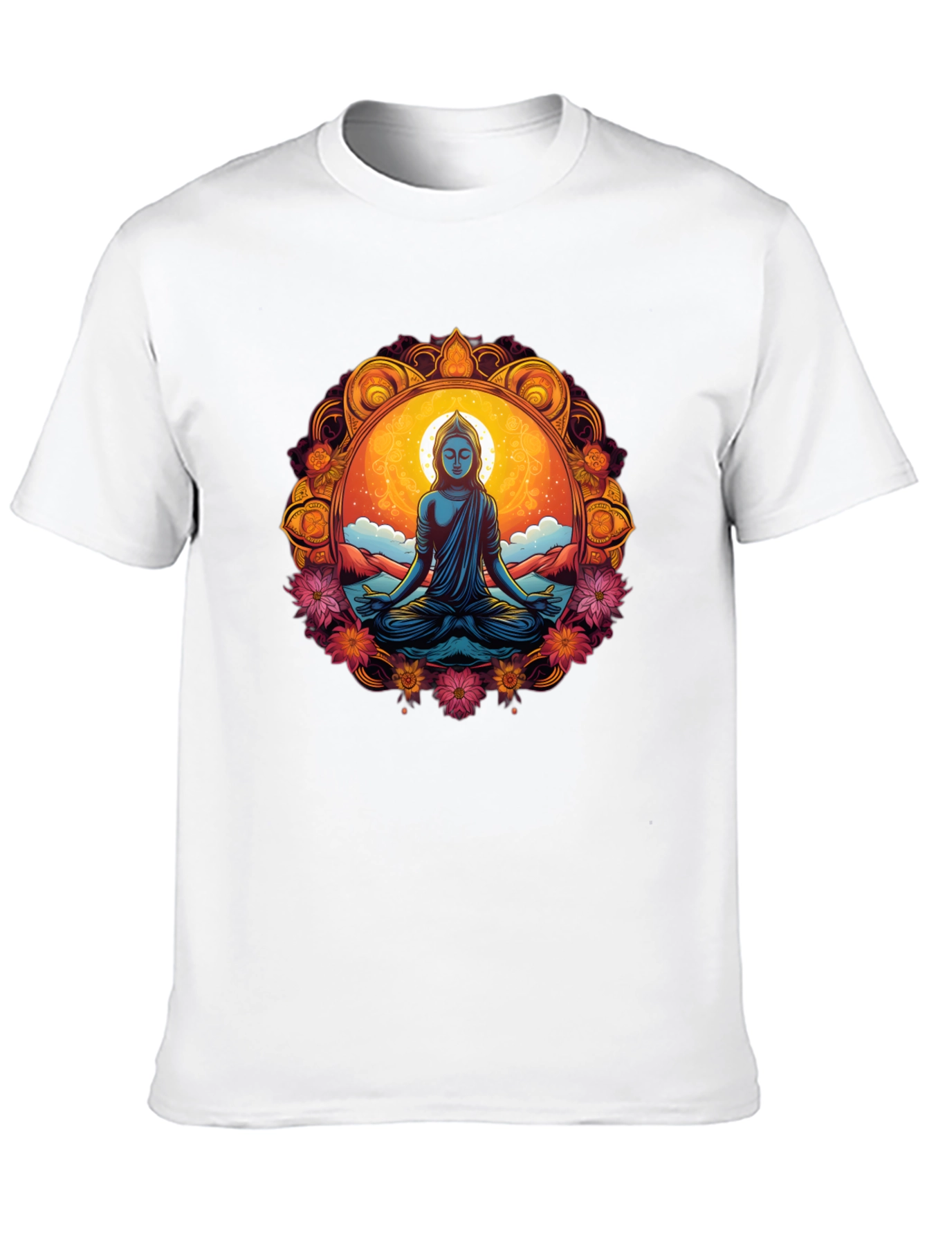 Meditative Buddha Graphic Tee