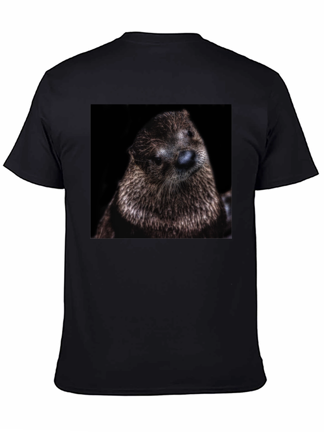 Otter Portrait Graphic T-Shirt
