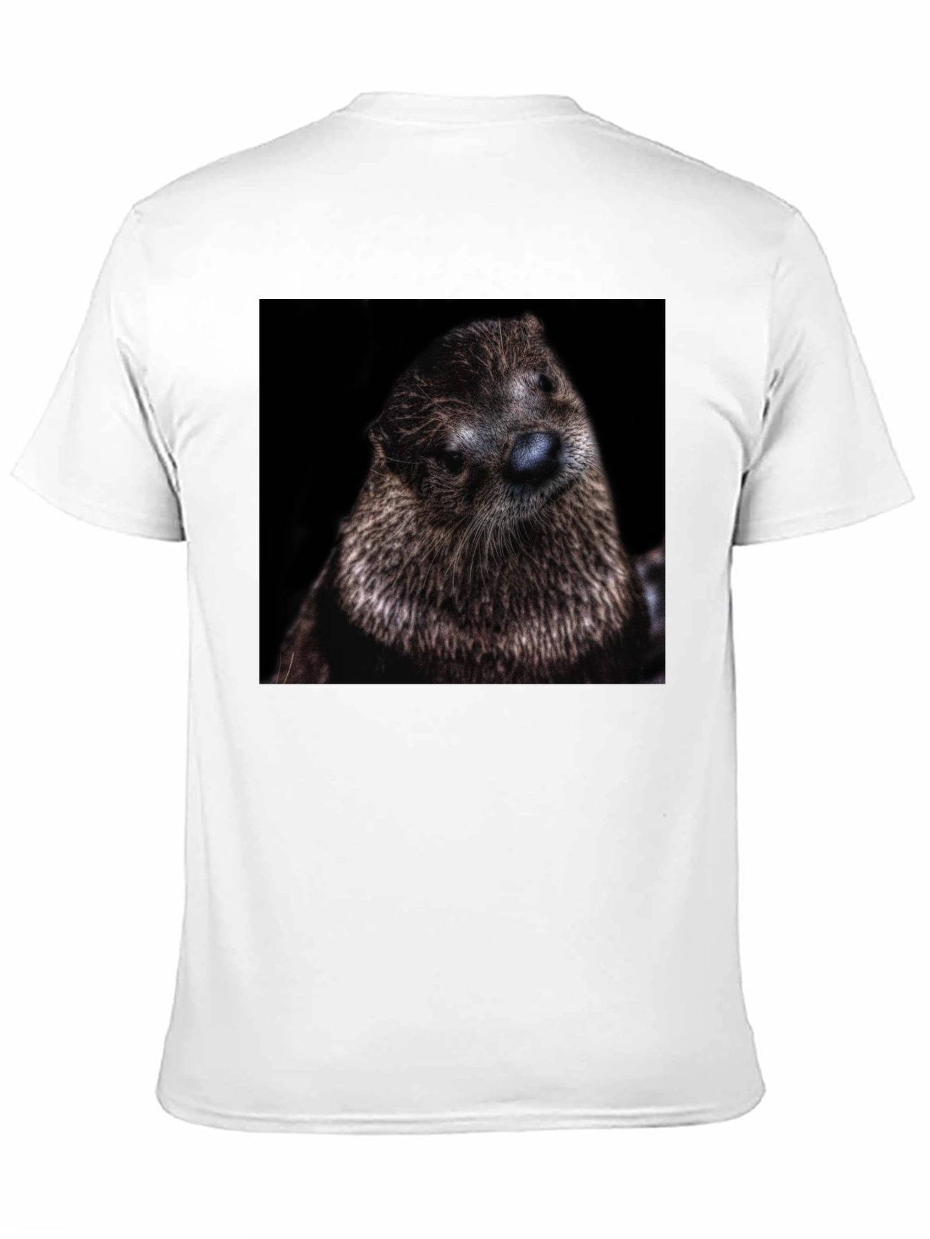Otter Portrait Graphic T-Shirt