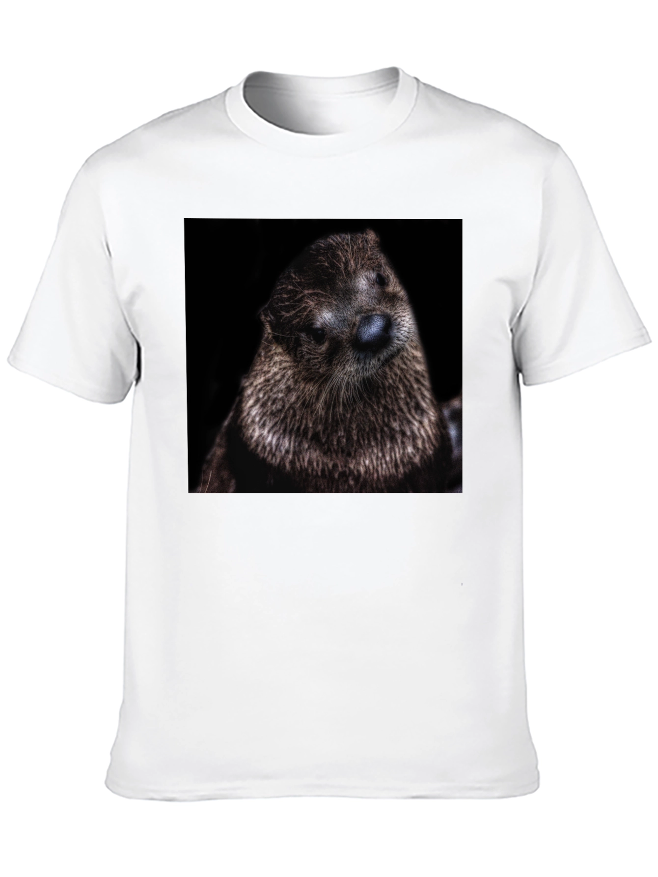 Otter Portrait Graphic T-Shirt