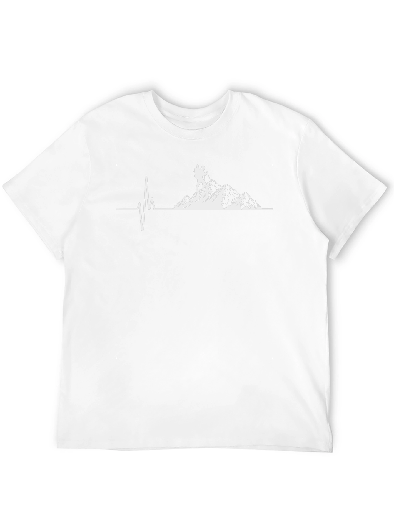 Mountain Peak Heartbeat T-Shirt