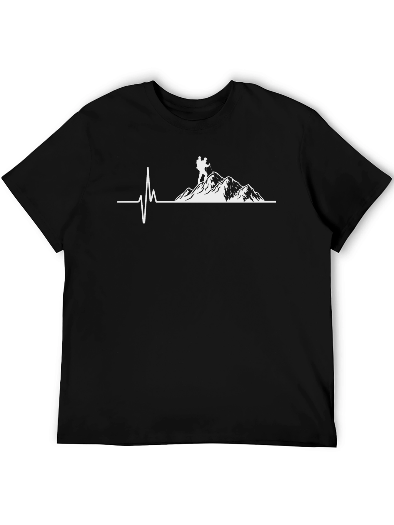 Mountain Peak Heartbeat T-Shirt