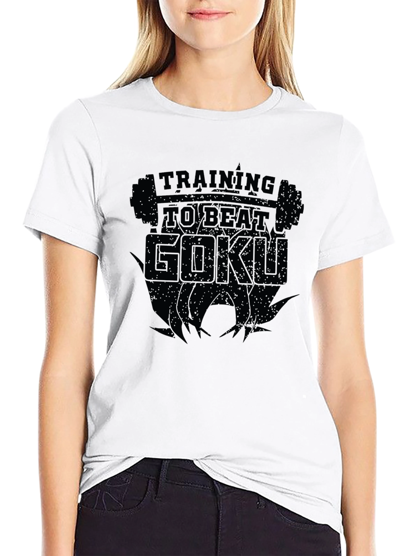Training to Beat Goku Graphic Tee