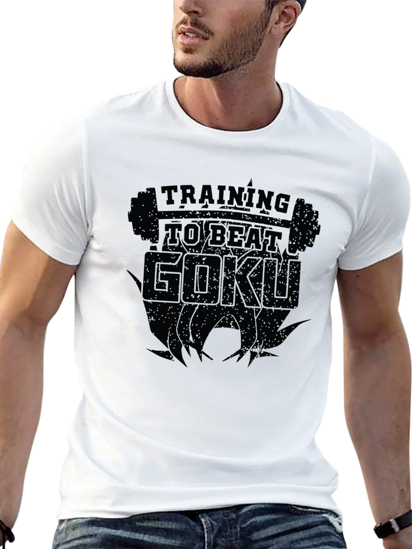 Training to Beat Goku Graphic Tee