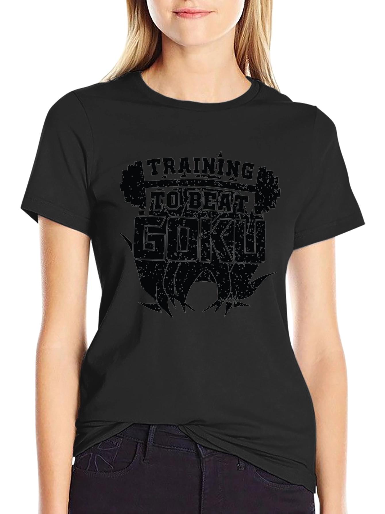 Training to Beat Goku Graphic Tee
