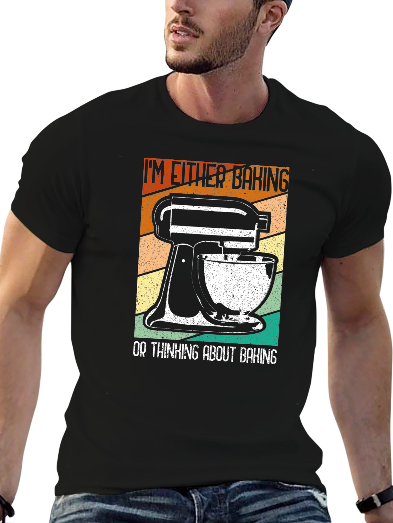 Baking Enthusiast T-Shirt: Im Either Baking...