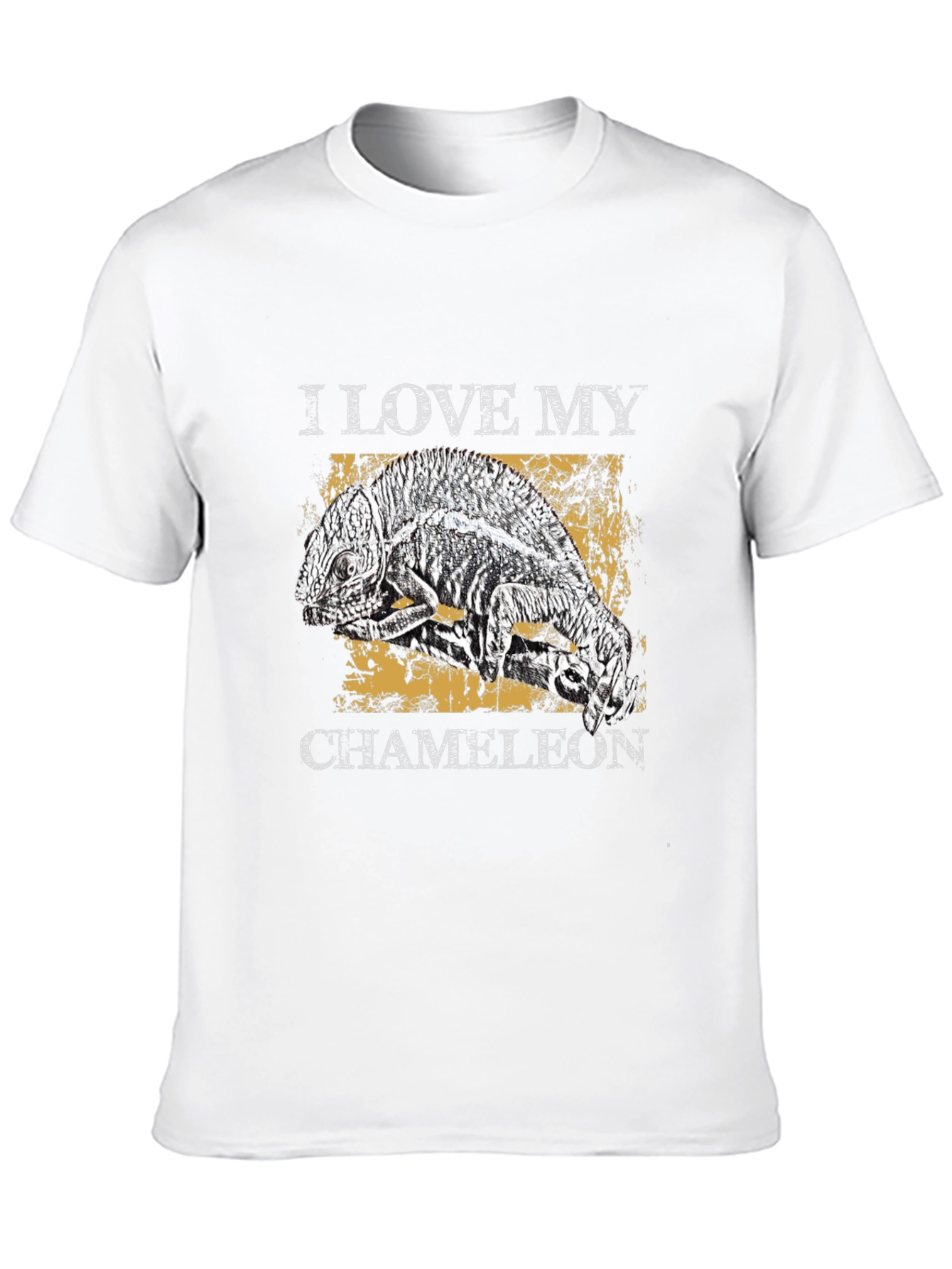 I Love My Chameleon Graphic T-Shirt