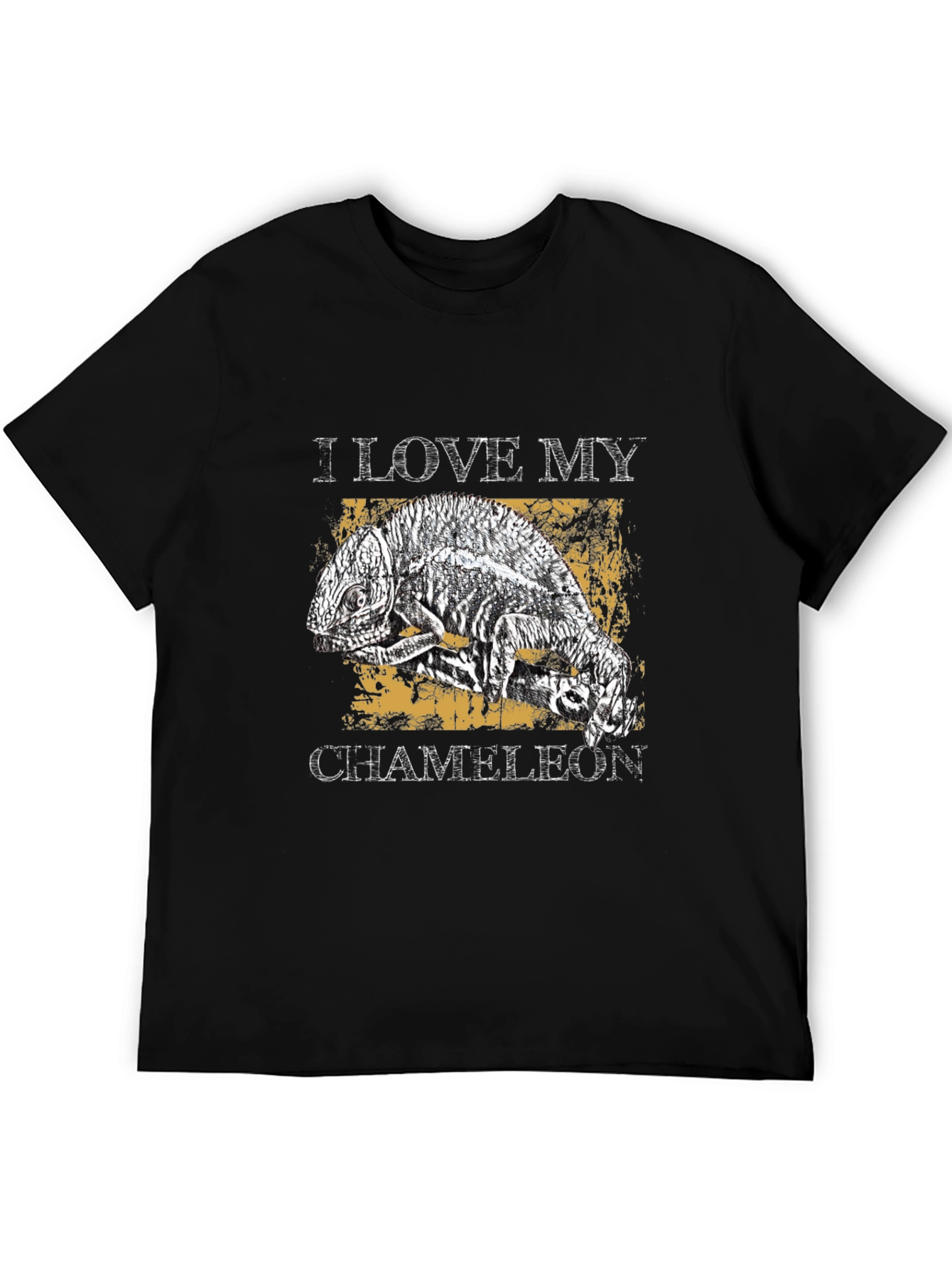 I Love My Chameleon Graphic T-Shirt