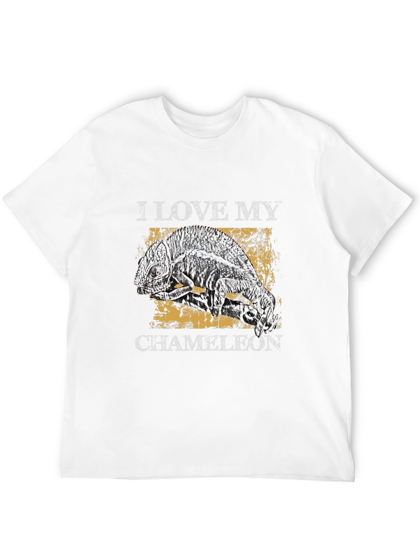 I Love My Chameleon Graphic T-Shirt