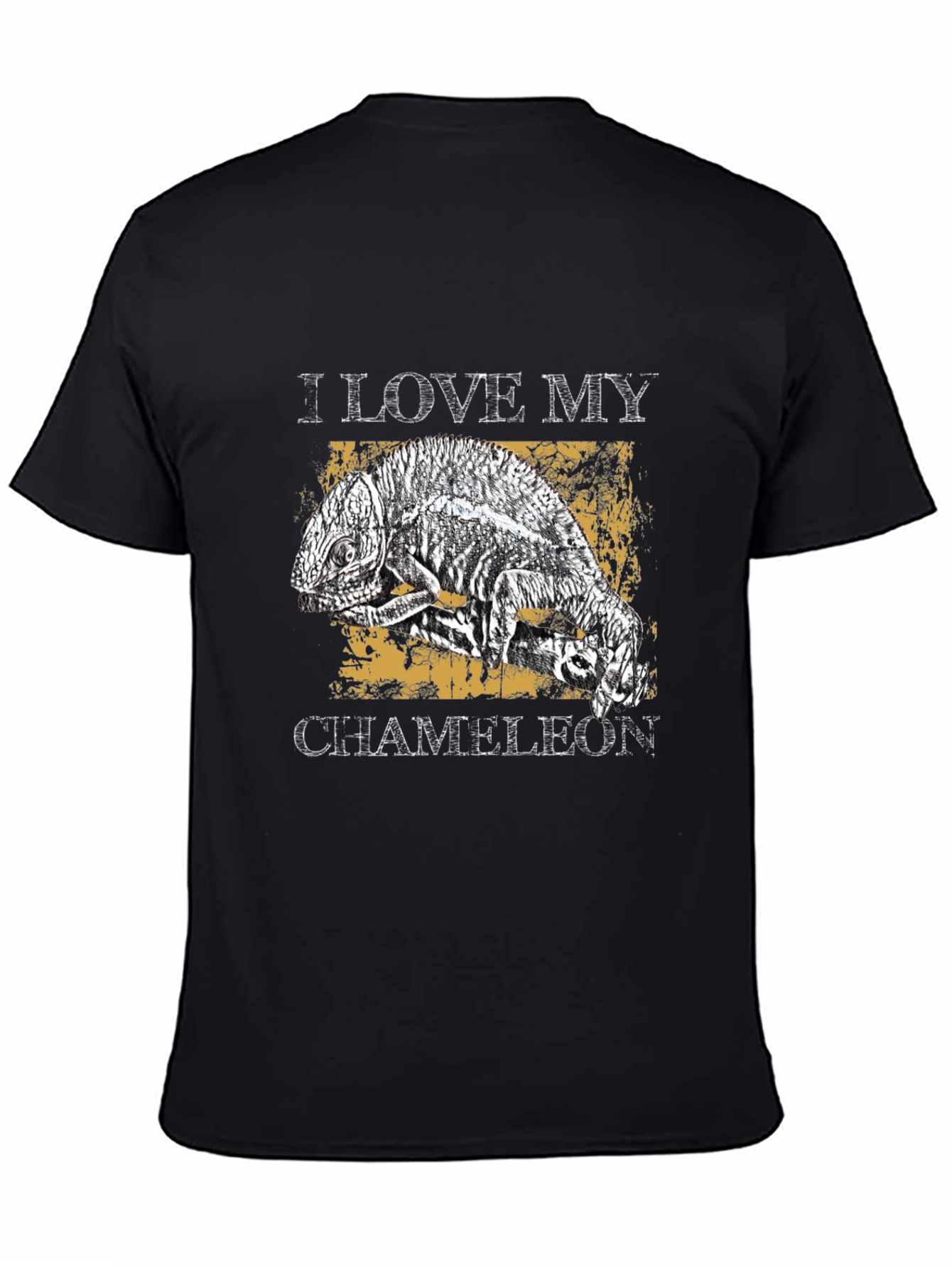 I Love My Chameleon Graphic T-Shirt