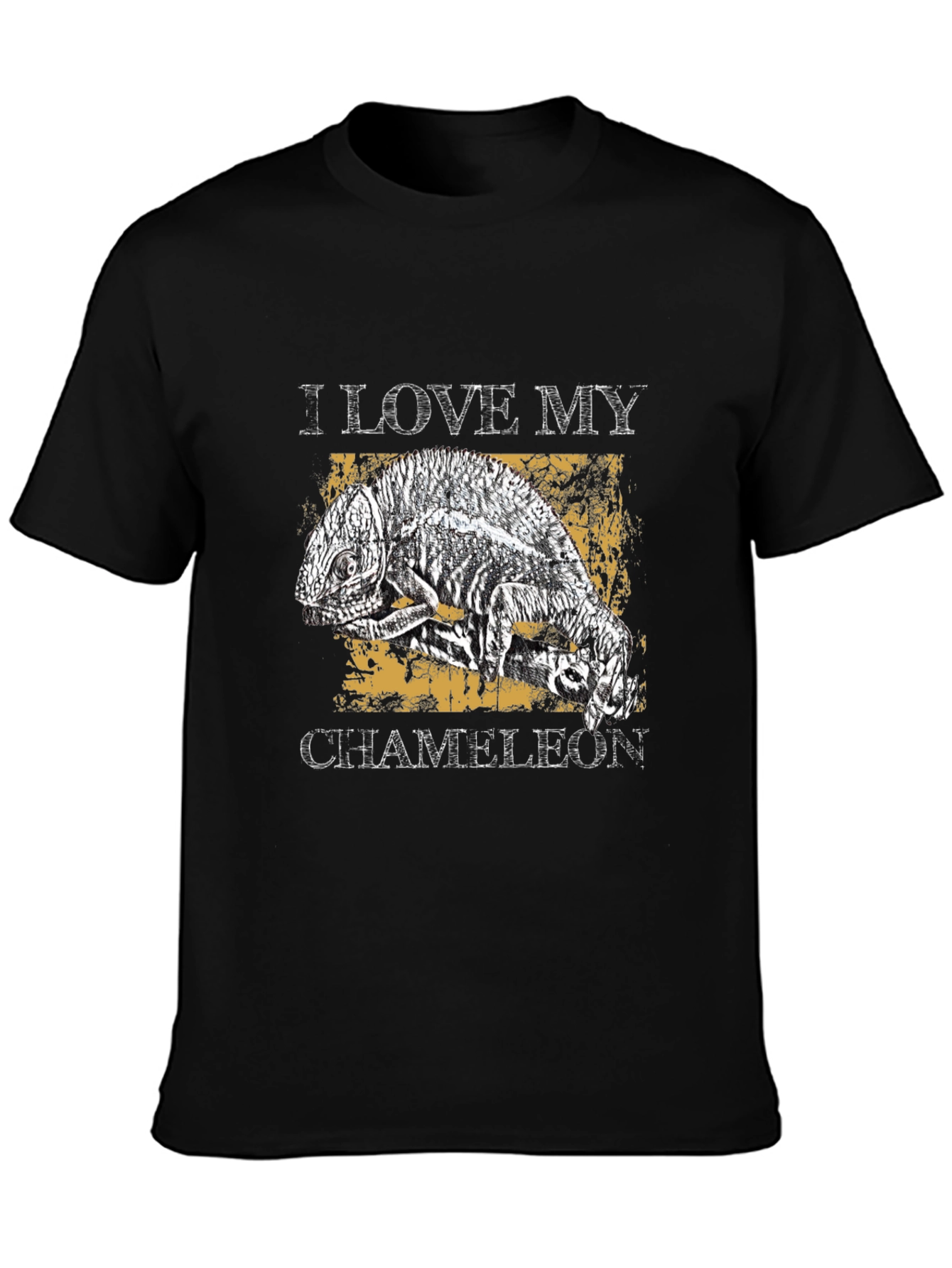 I Love My Chameleon Graphic T-Shirt