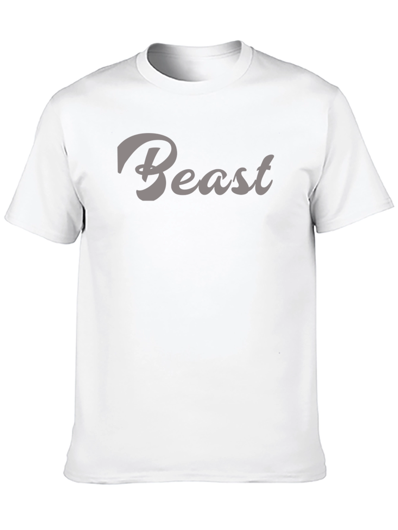 Beast Graphic Tee - Stylish Mens Black T-Shirt