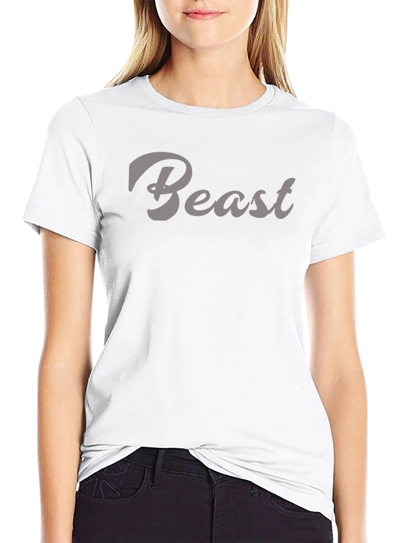 Beast Graphic Tee - Stylish Mens Black T-Shirt