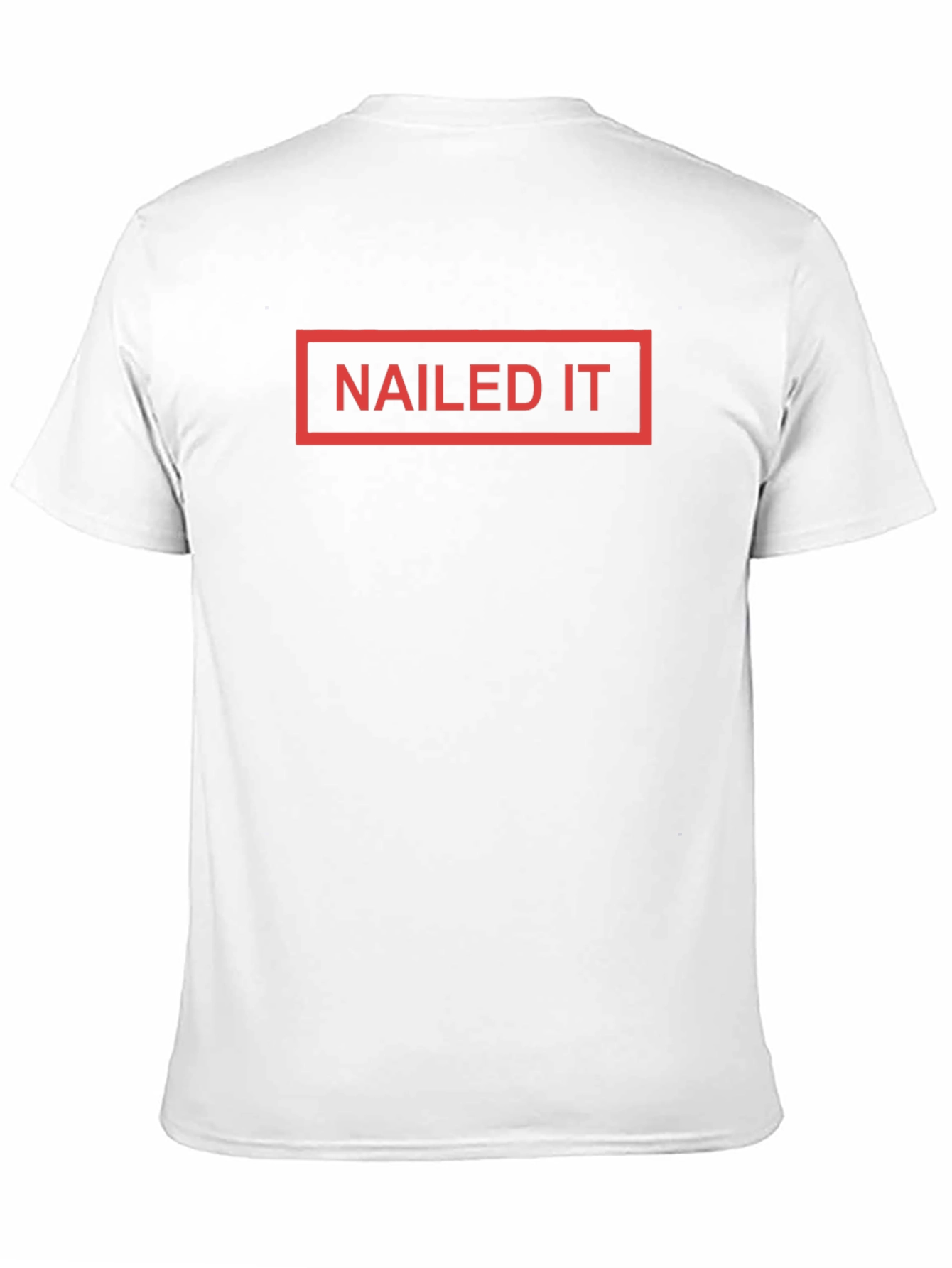 Nailed It! Graphic T-Shirt - Black Casual Tee