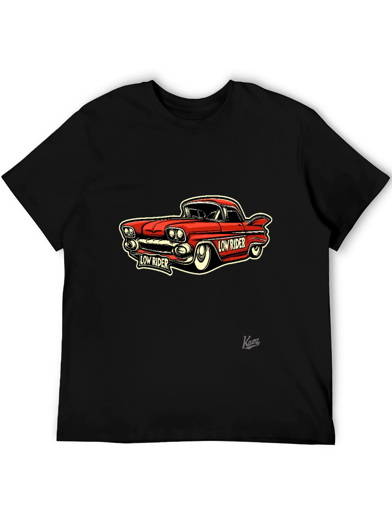 Low Rider Car Graphic Tee - Classic Style