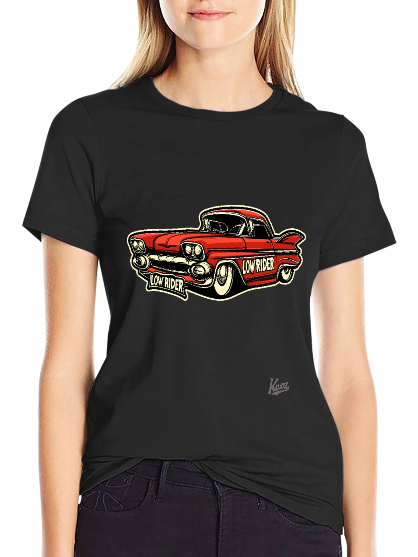 Low Rider Car Graphic Tee - Classic Style