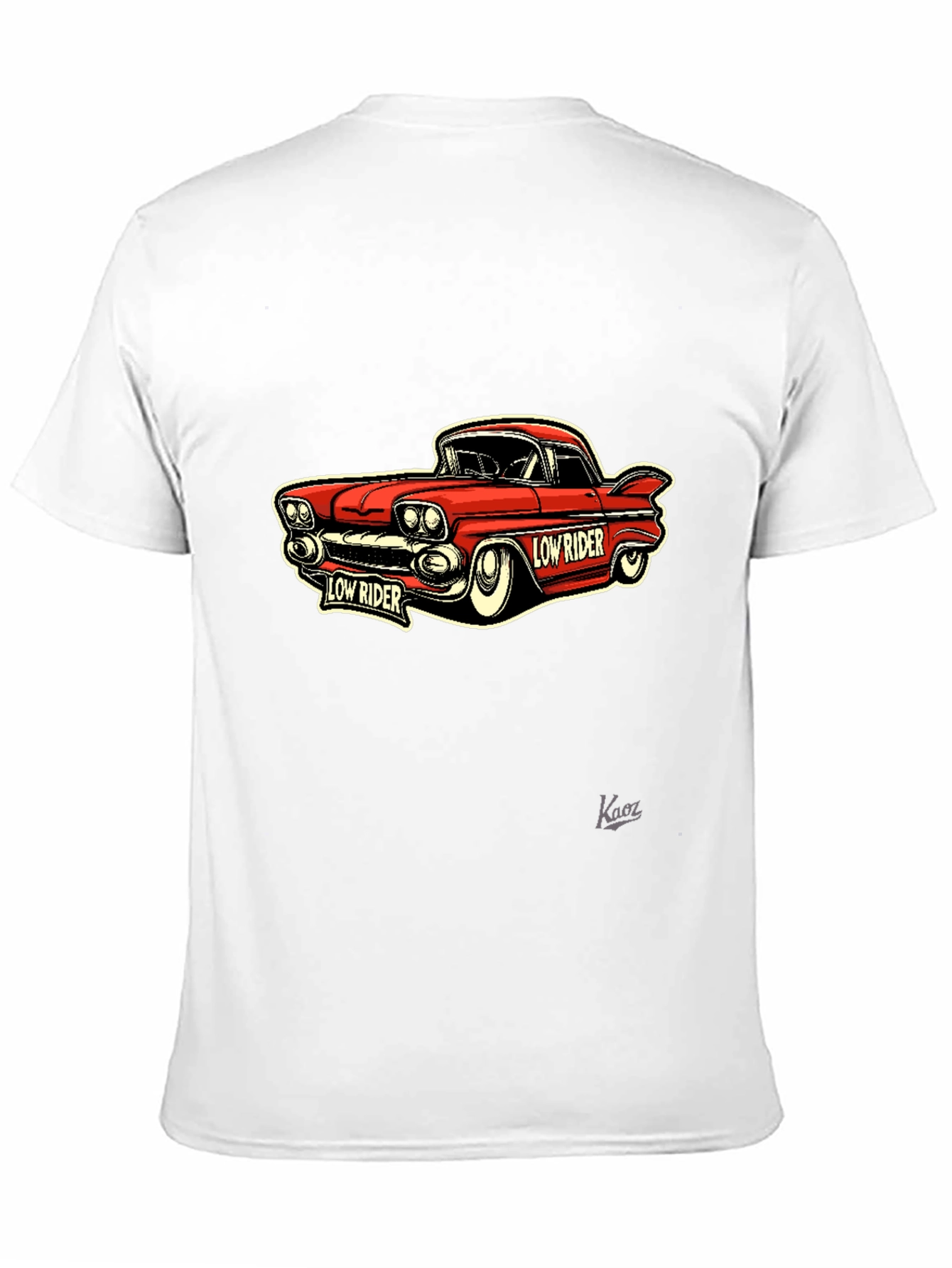 Low Rider Car Graphic Tee - Classic Style
