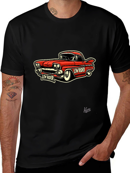 Low Rider Car Graphic Tee - Classic Style