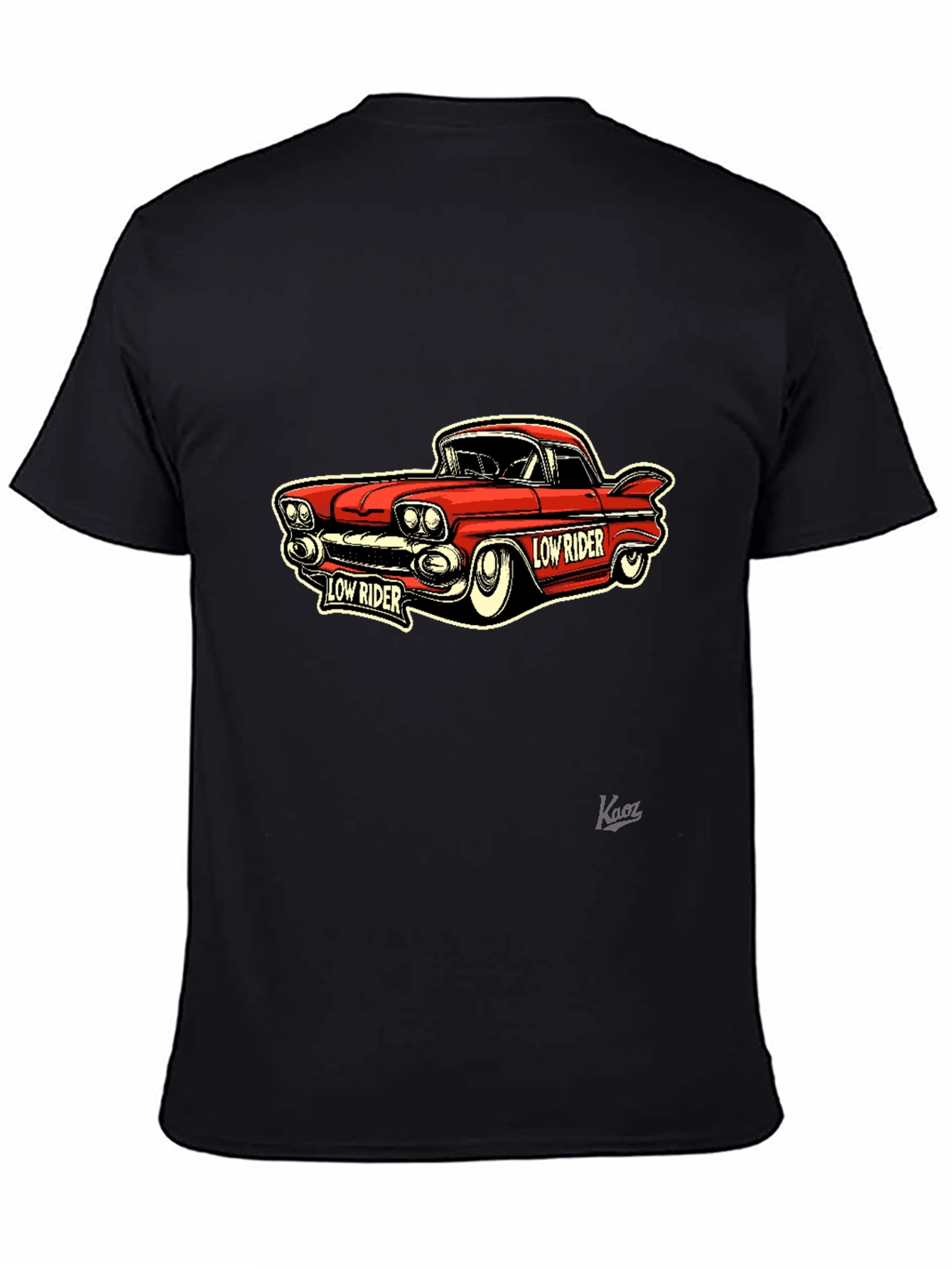 Low Rider Car Graphic Tee - Classic Style