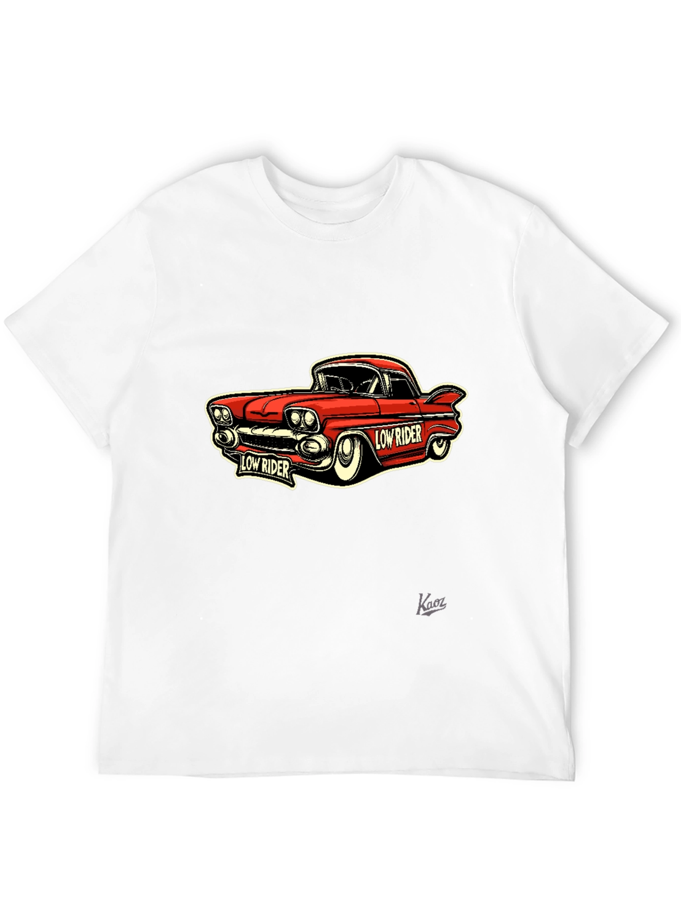Low Rider Car Graphic Tee - Classic Style