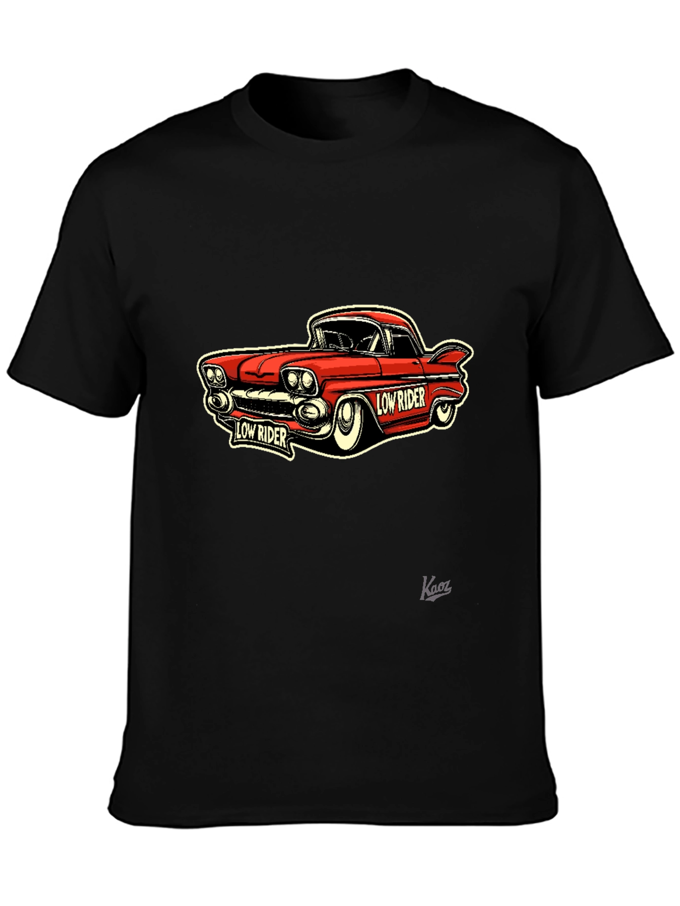 Low Rider Car Graphic Tee - Classic Style