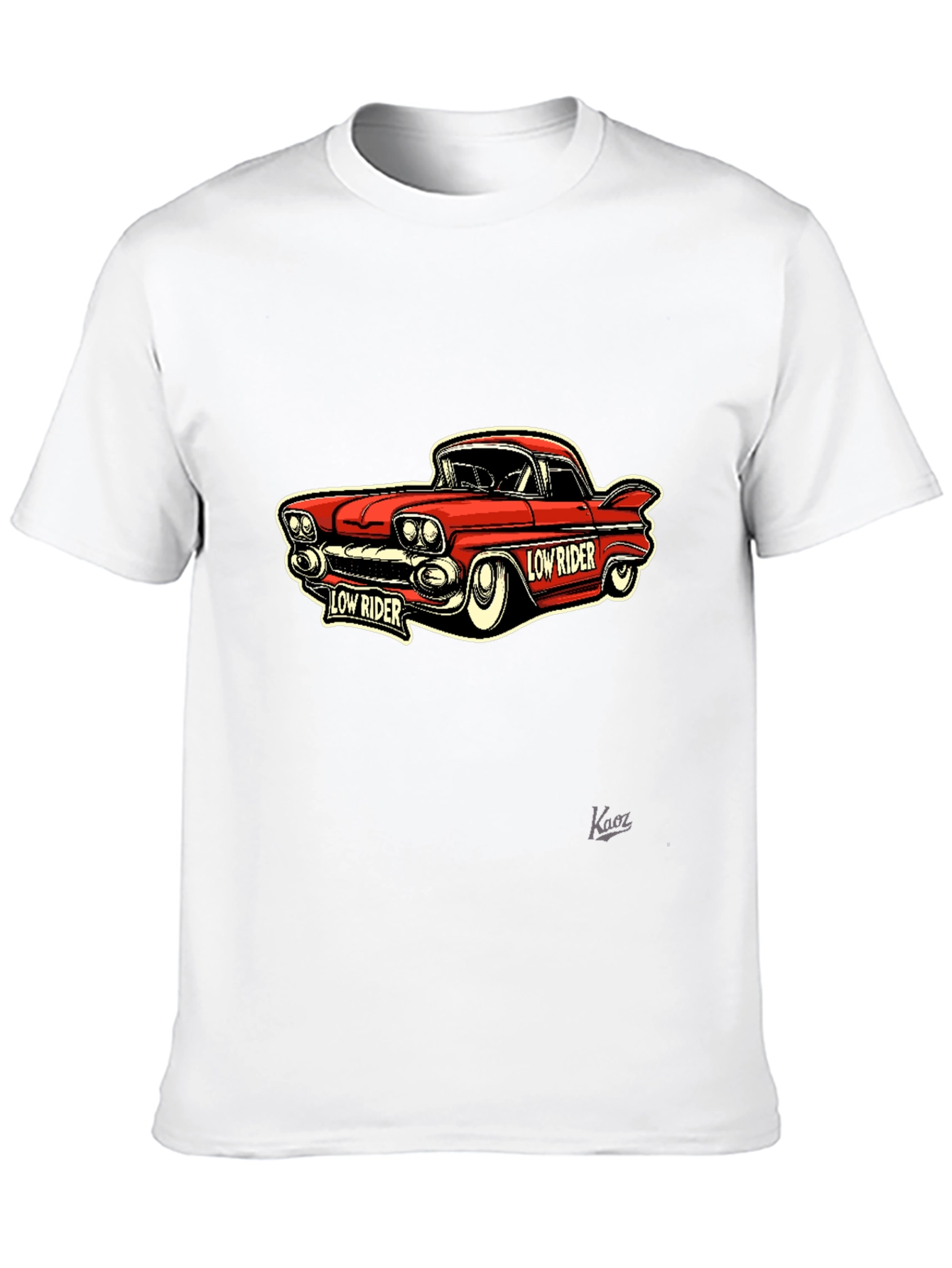 Low Rider Car Graphic Tee - Classic Style