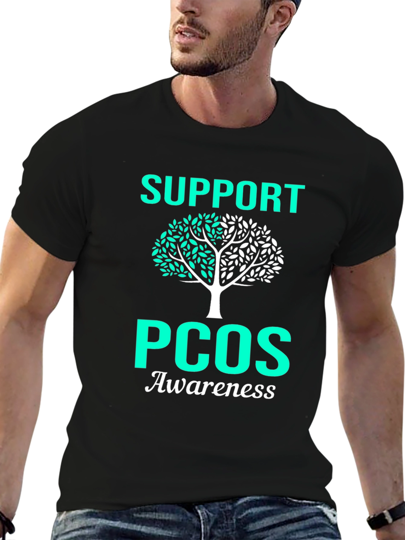 PCOS Awareness Support T-Shirt