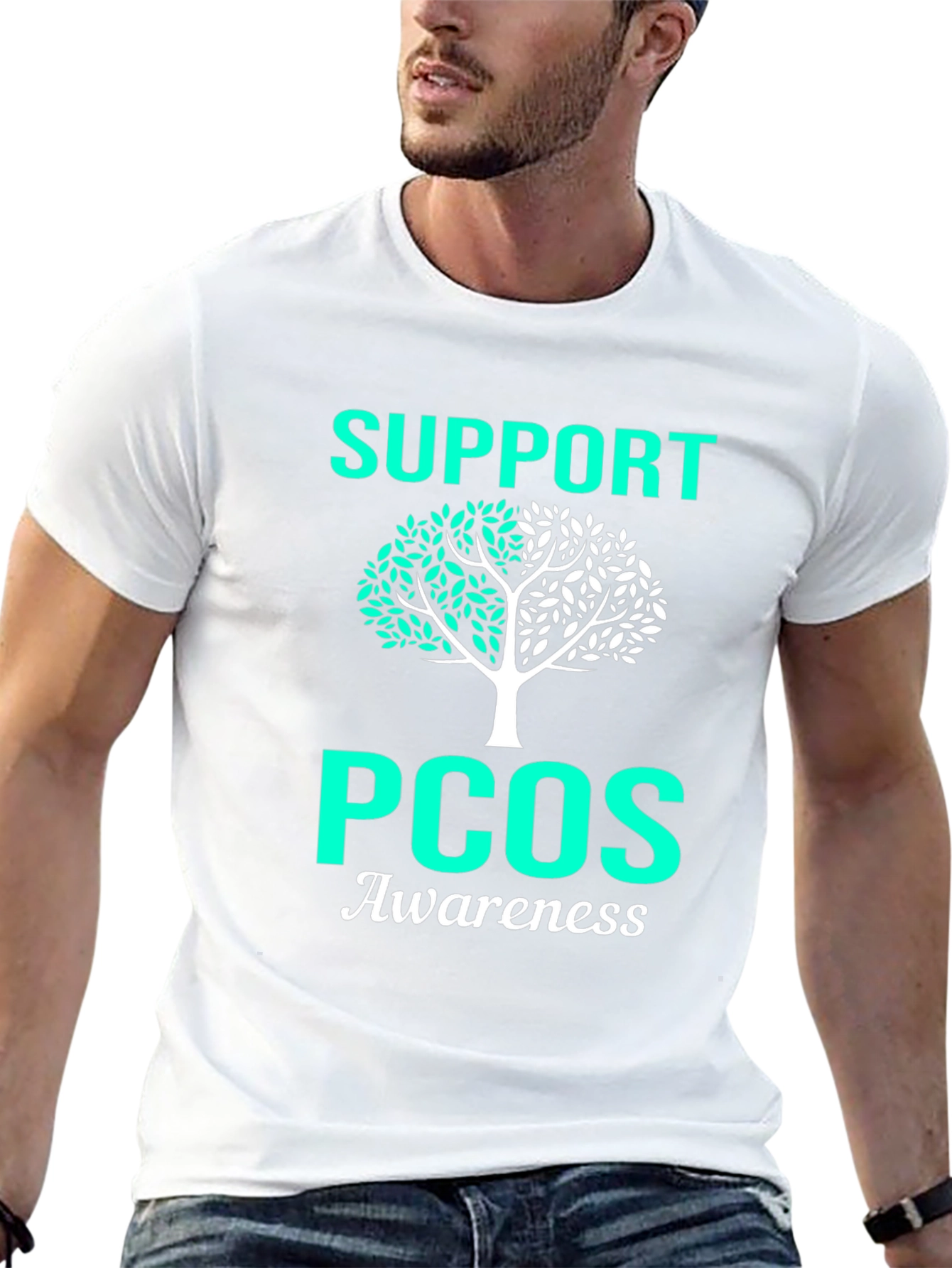 PCOS Awareness Support T-Shirt