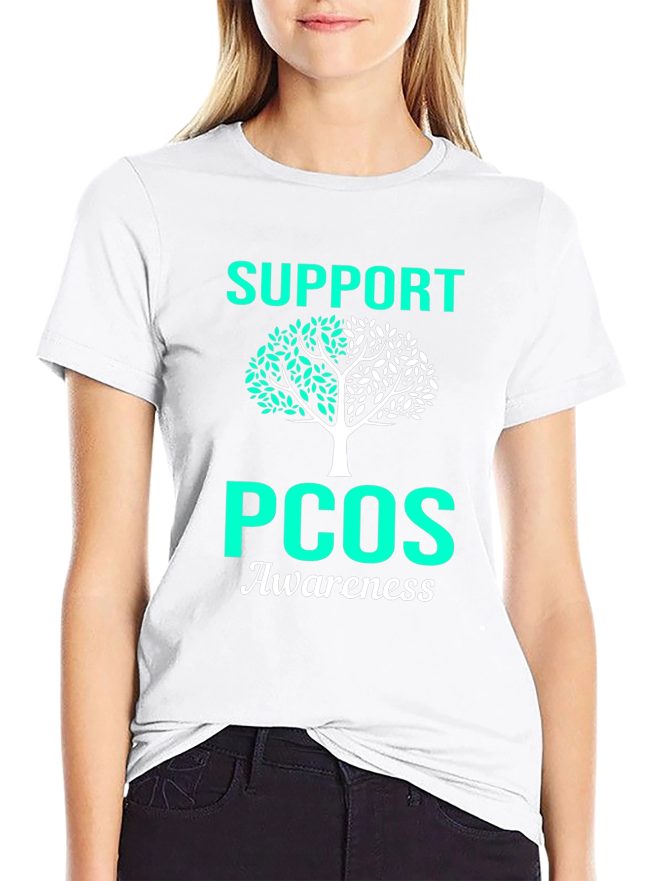PCOS Awareness Support T-Shirt