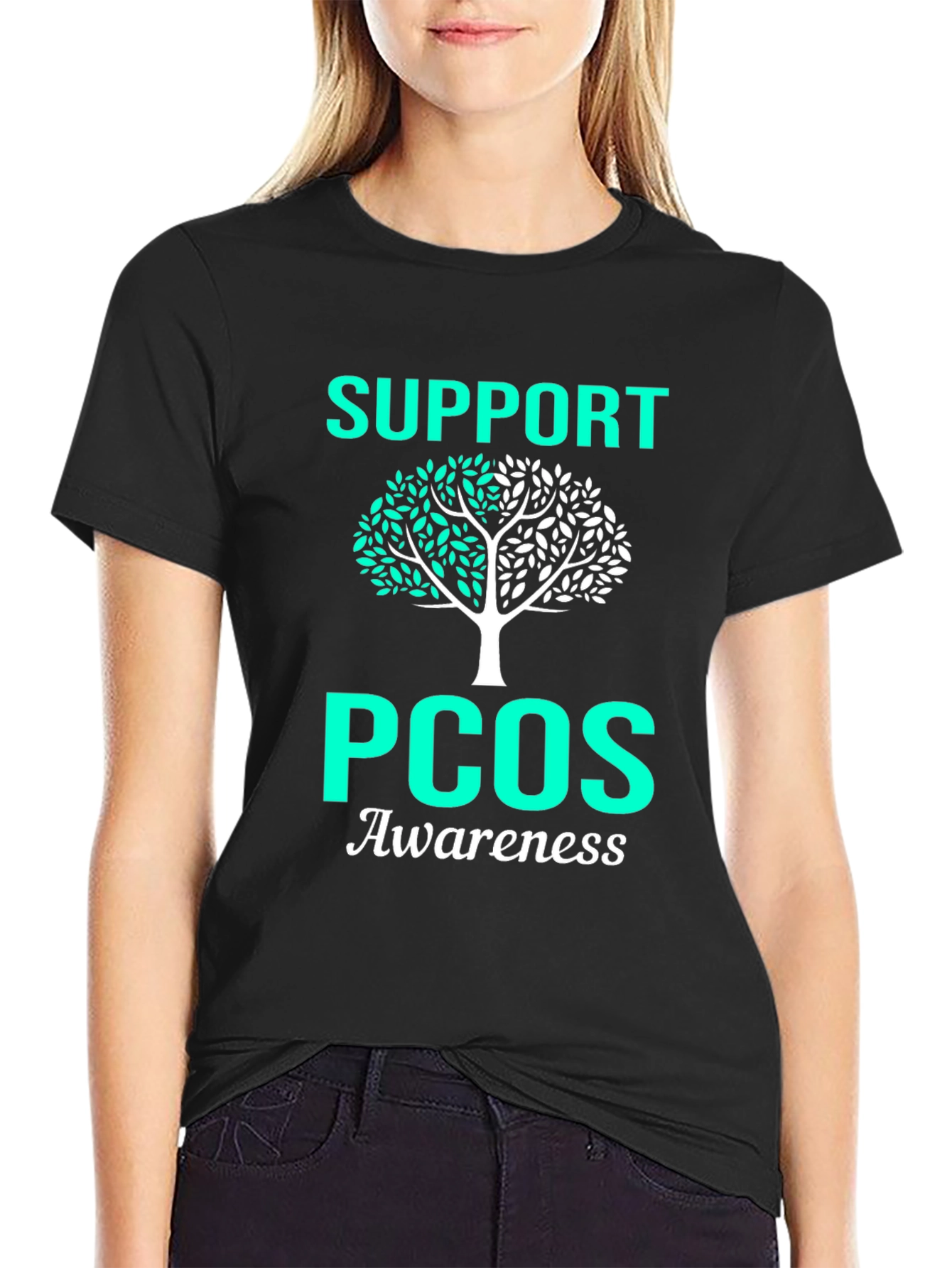 PCOS Awareness Support T-Shirt