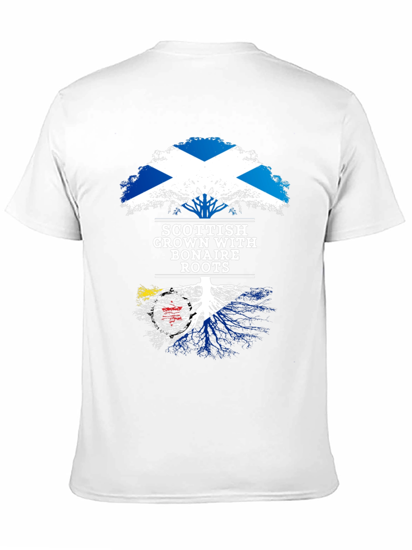 Scottish Grown with Bonaire Roots T-Shirt