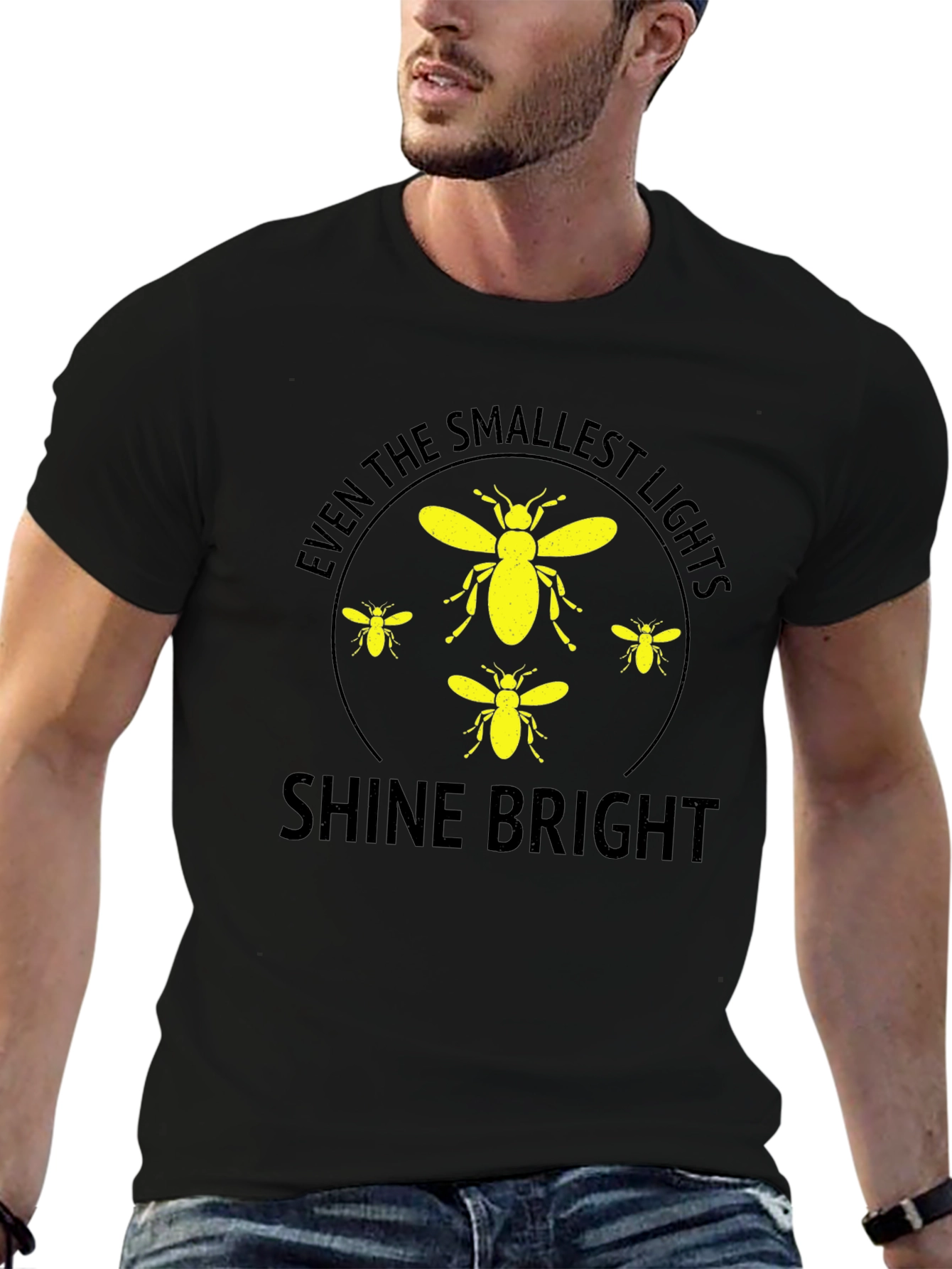 Shine Bright Firefly Graphic T-Shirt